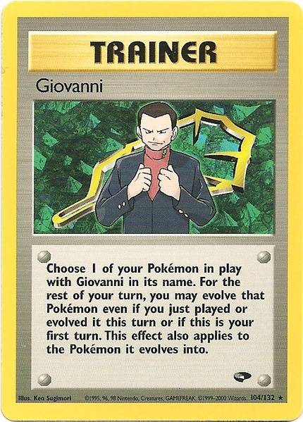 Giovanni (104/132) [Gym Challenge Unlimited] | Game Haven TX