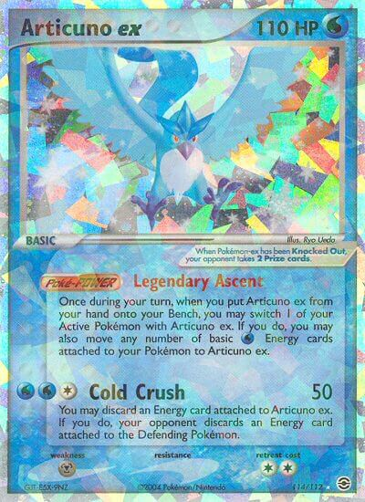Articuno ex (114/112) [EX: FireRed & LeafGreen] | Game Haven TX