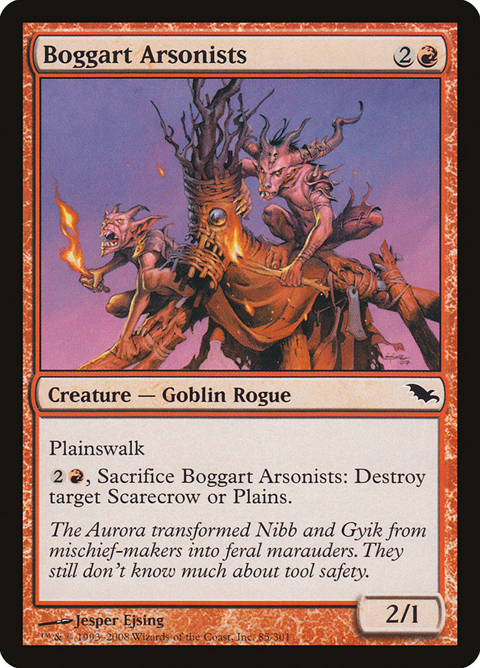 Boggart Arsonists [Shadowmoor] | Game Haven TX