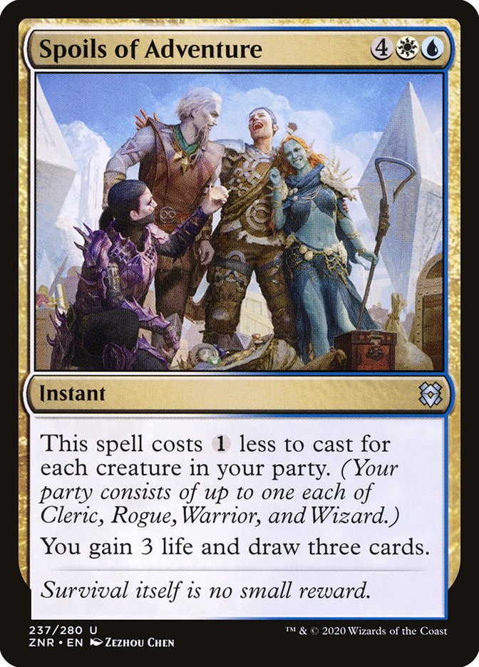 Spoils of Adventure [Zendikar Rising] | Game Haven TX