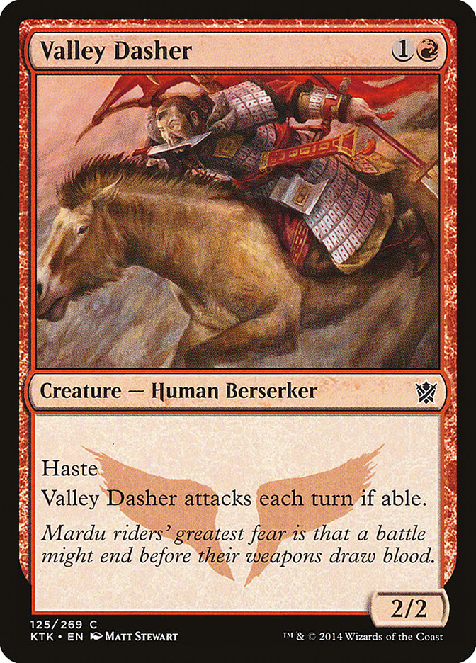Valley Dasher [Khans of Tarkir] | Game Haven TX