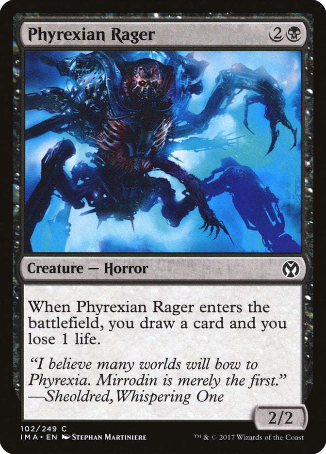 Phyrexian Rager [Iconic Masters] | Game Haven TX