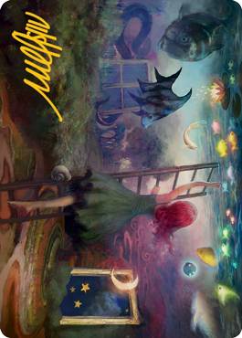 Lucid Dreams Art Card (Gold-Stamped Signature) [Modern Horizons 2 Art Series] | Game Haven TX