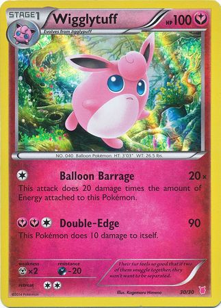Wigglytuff (30/30) [XY: Trainer Kit 1 - Wigglytuff] | Game Haven TX