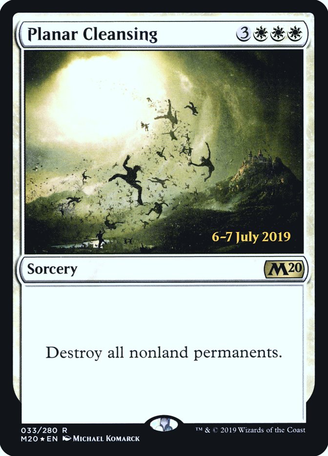 Planar Cleansing [Core Set 2020 Promos] | Game Haven TX