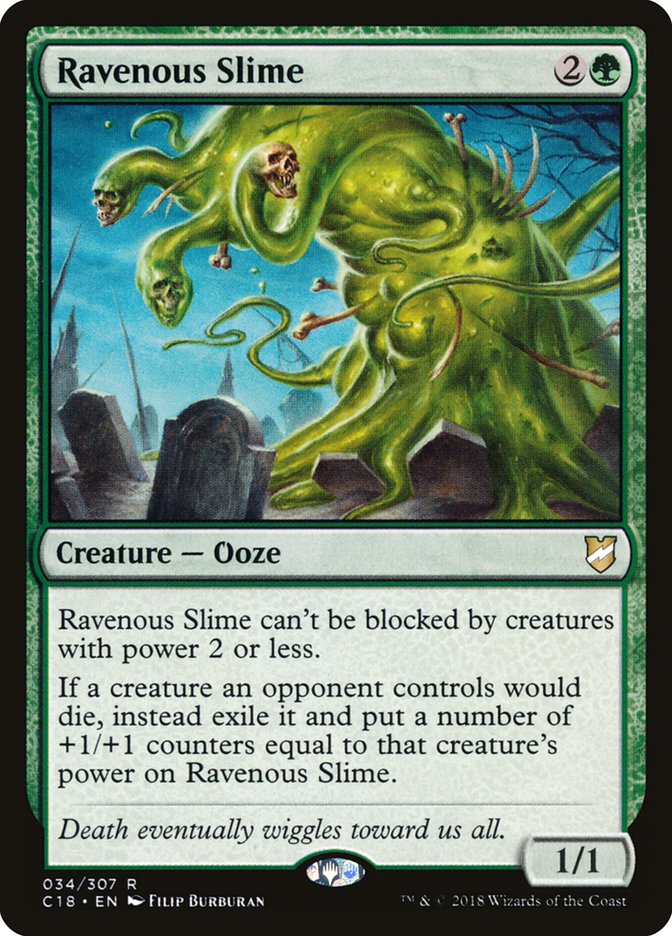 Ravenous Slime [Commander 2018] | Game Haven TX
