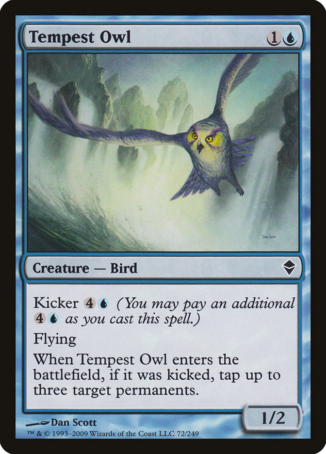Tempest Owl [Zendikar] | Game Haven TX