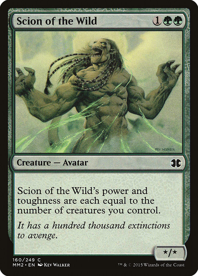 Scion of the Wild [Modern Masters 2015] | Game Haven TX