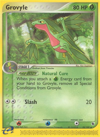 Grovyle (32/109) [EX: Ruby & Sapphire] | Game Haven TX