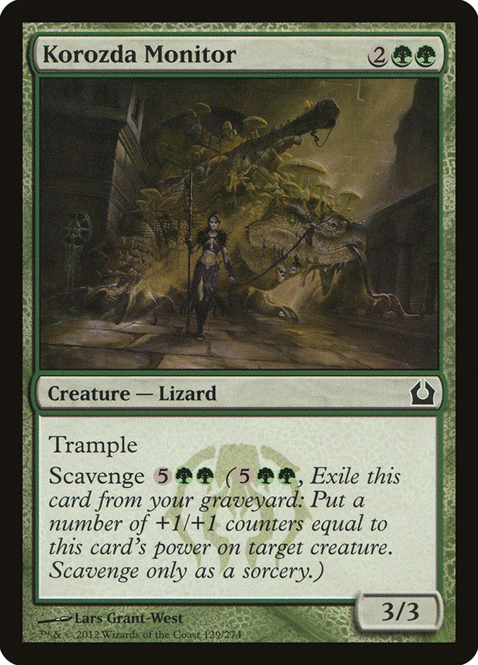 Korozda Monitor [Return to Ravnica] | Game Haven TX