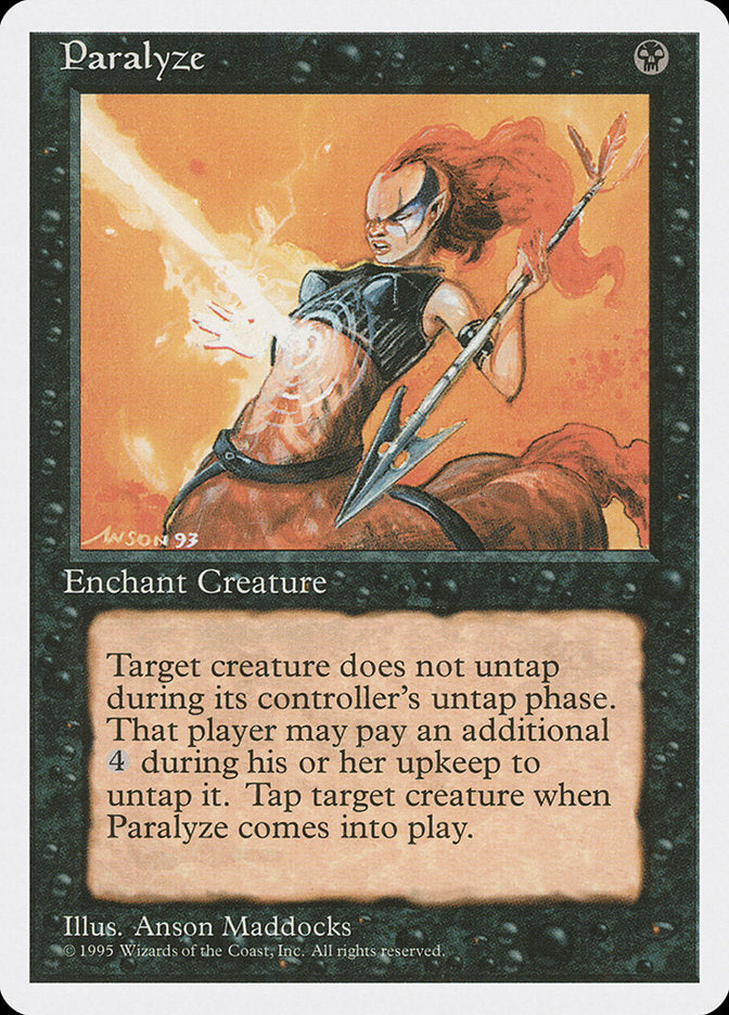 Paralyze [Fourth Edition] | Game Haven TX
