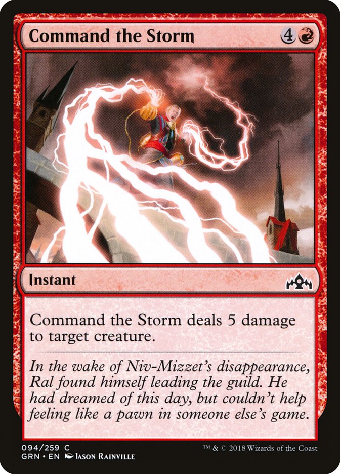 Command the Storm [Guilds of Ravnica] | Game Haven TX