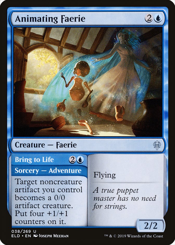 Animating Faerie // Bring to Life [Throne of Eldraine] | Game Haven TX