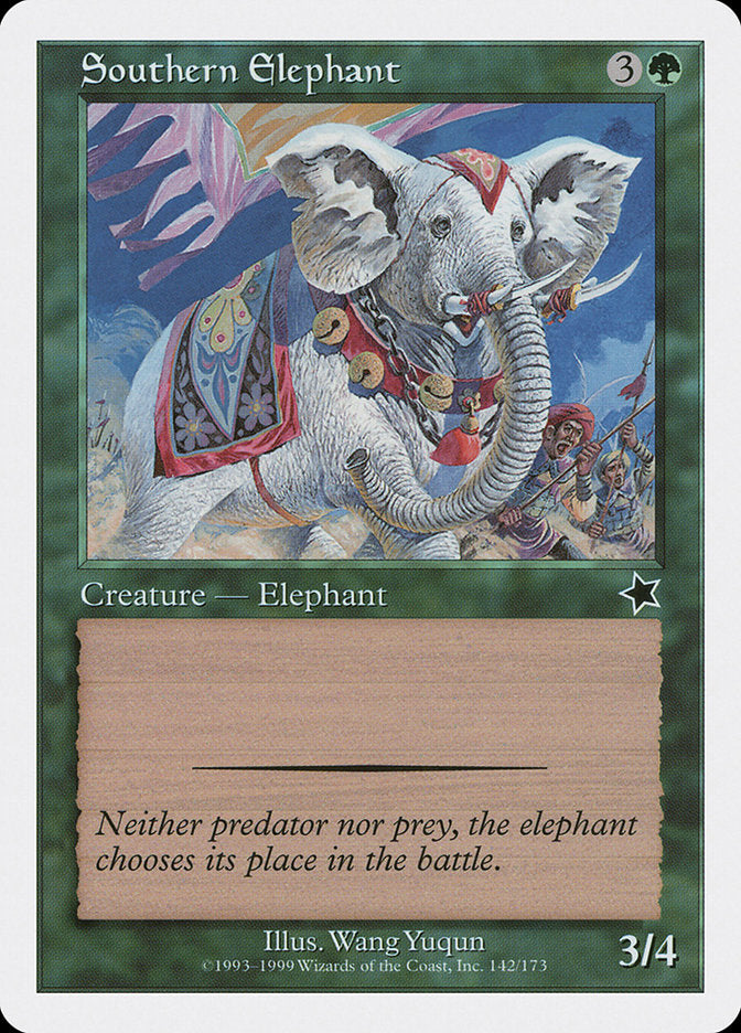 Southern Elephant [Starter 1999] | Game Haven TX
