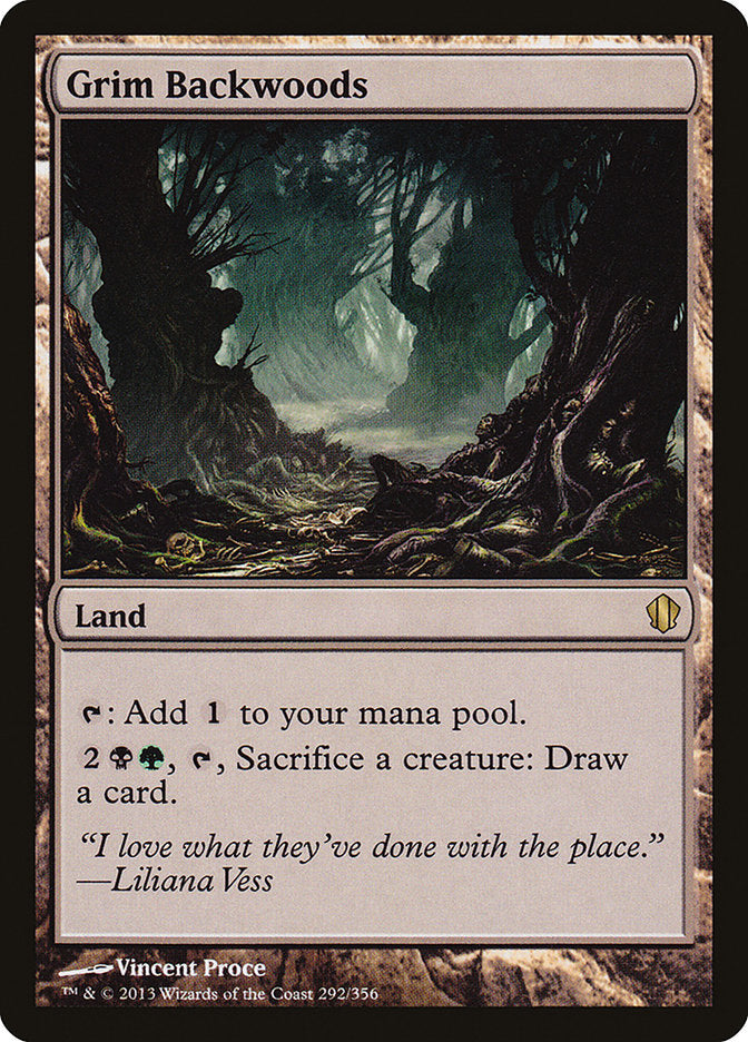 Grim Backwoods [Commander 2013] | Game Haven TX