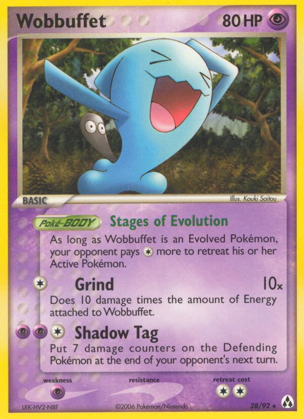 Wobbuffet (28/92) [EX: Legend Maker] | Game Haven TX
