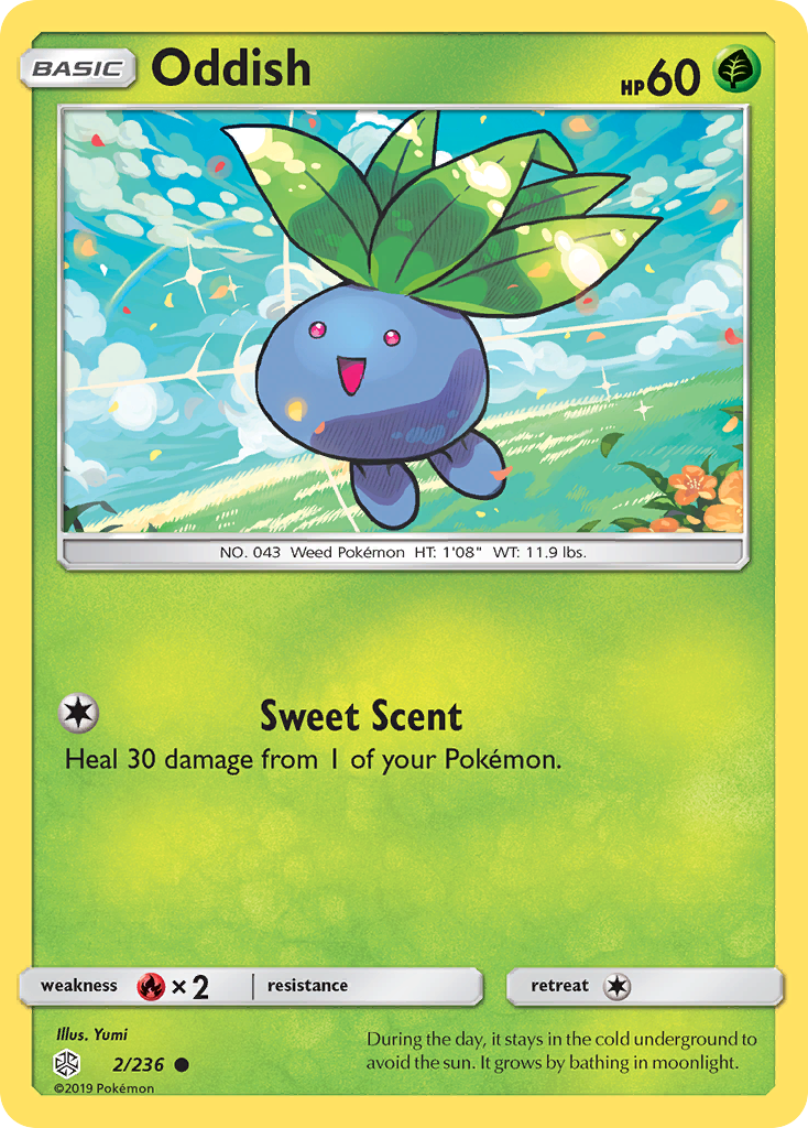 Oddish (2/236) [Sun & Moon: Cosmic Eclipse] | Game Haven TX