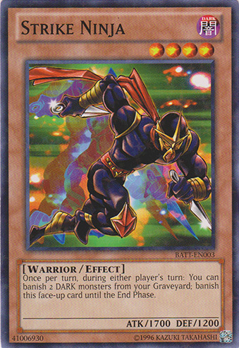 Strike Ninja [BATT-EN003] Starfoil Rare | Game Haven TX