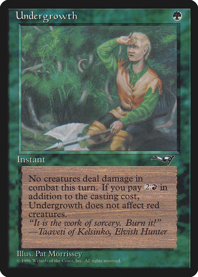 Undergrowth (Wiping Brow) [Alliances] | Game Haven TX