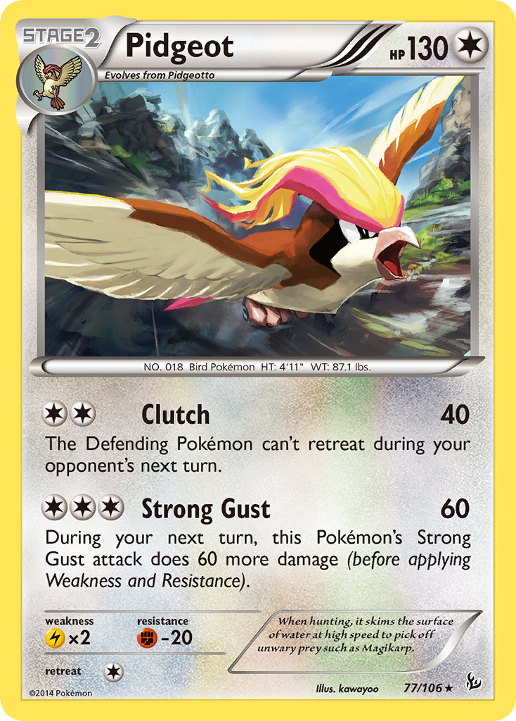 Pidgeot (77/106) [XY: Flashfire] | Game Haven TX