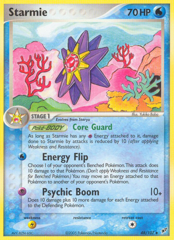 Starmie (48/107) [EX: Deoxys] | Game Haven TX