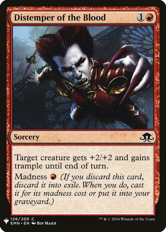 Distemper of the Blood [Mystery Booster] | Game Haven TX