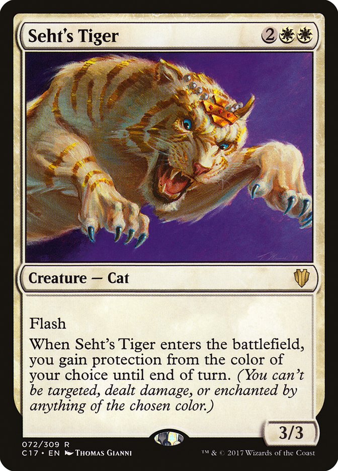Seht's Tiger [Commander 2017] | Game Haven TX