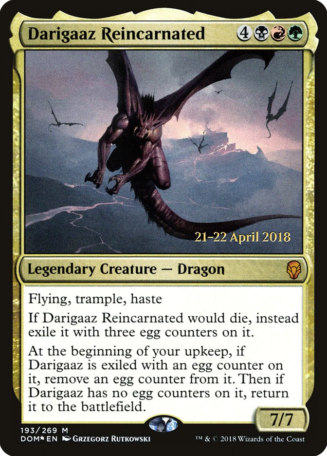 Darigaaz Reincarnated [Dominaria Promos] | Game Haven TX