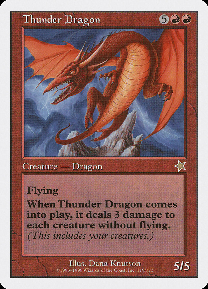 Thunder Dragon [Starter 1999] | Game Haven TX