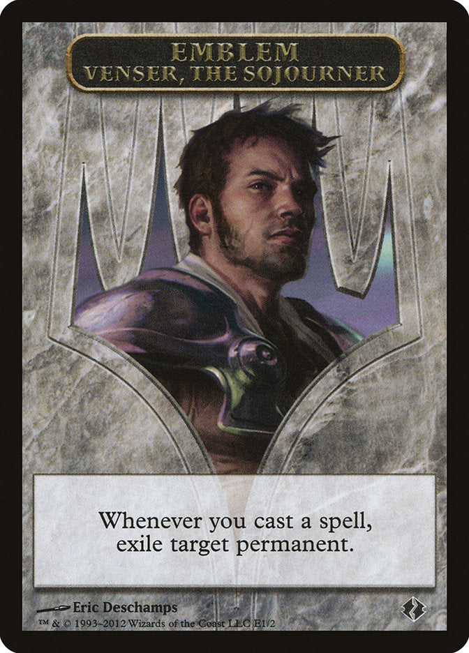 Venser, the Sojourner Emblem [Duel Decks: Venser vs. Koth Tokens] | Game Haven TX