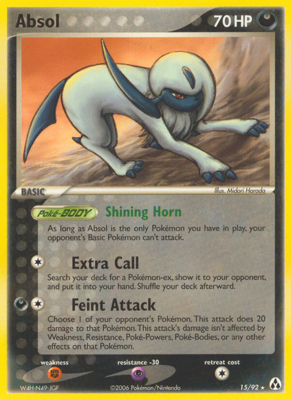 Absol (15/92) [EX: Legend Maker] | Game Haven TX