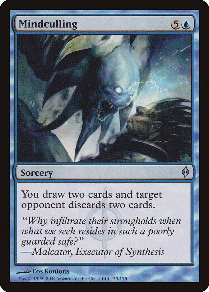 Mindculling [New Phyrexia] | Game Haven TX