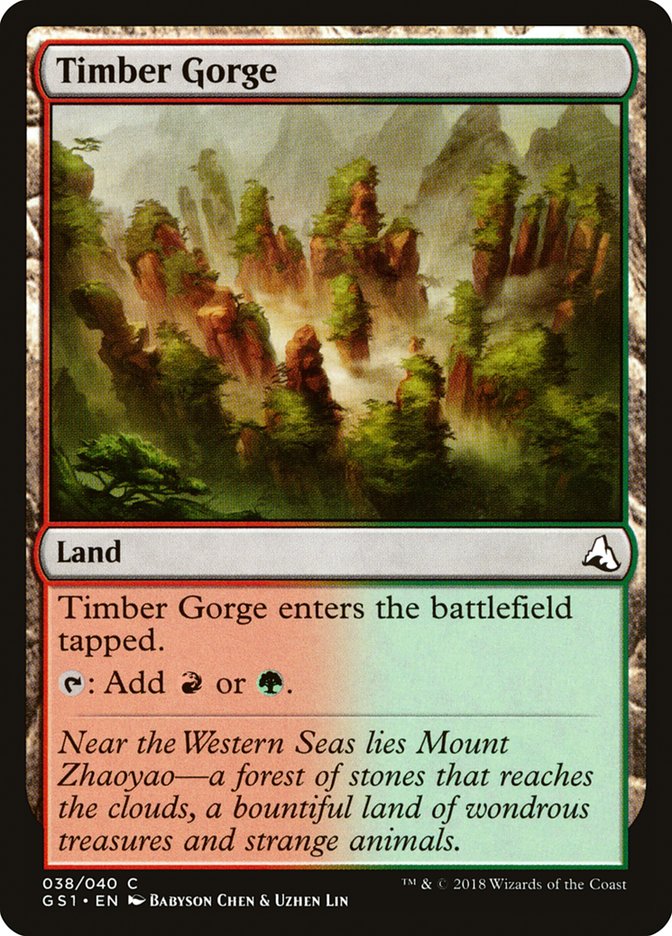 Timber Gorge [Global Series Jiang Yanggu & Mu Yanling] | Game Haven TX