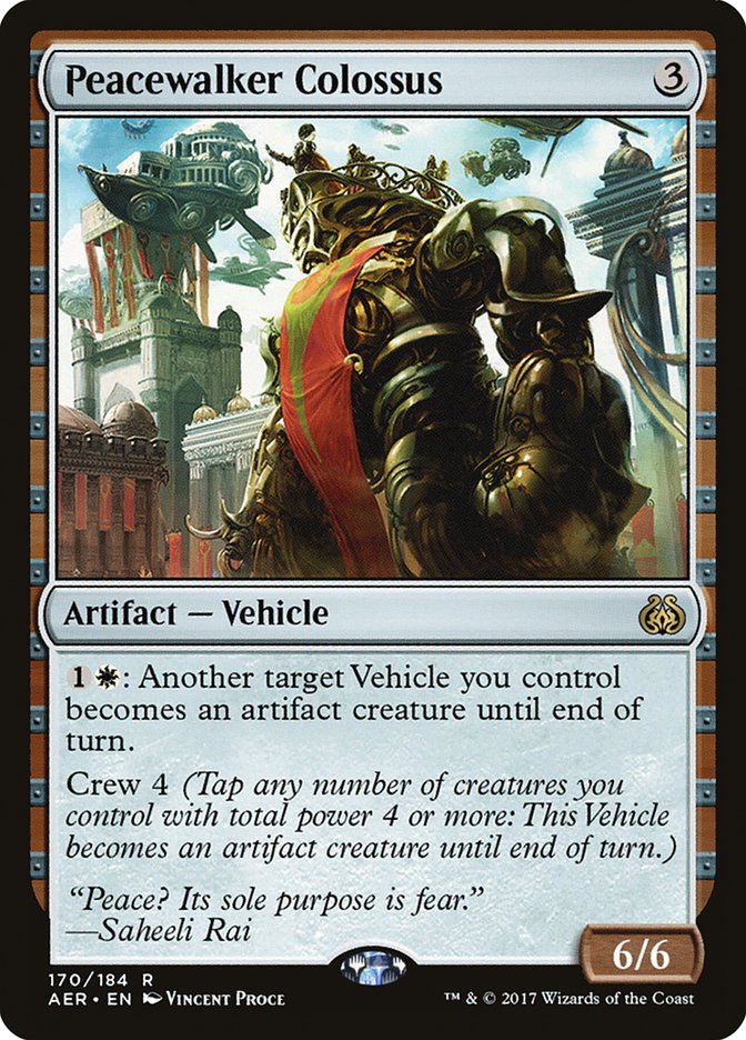 Peacewalker Colossus [Aether Revolt] | Game Haven TX
