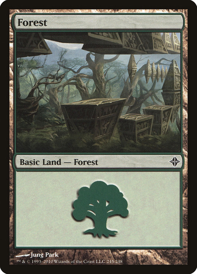 Forest (245) [Rise of the Eldrazi] | Game Haven TX