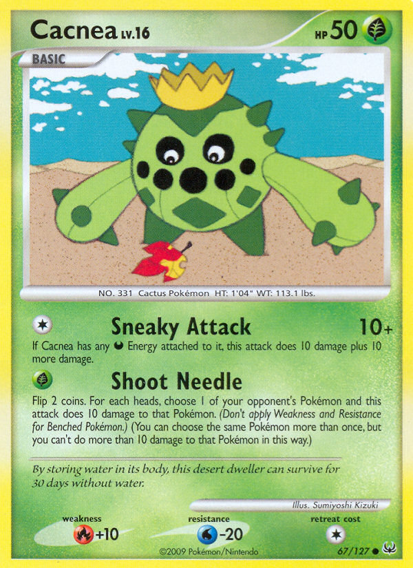 Cacnea (67/127) [Platinum: Base Set] | Game Haven TX