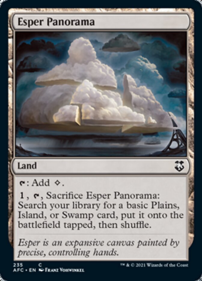 Esper Panorama [Dungeons & Dragons: Adventures in the Forgotten Realms Commander] | Game Haven TX