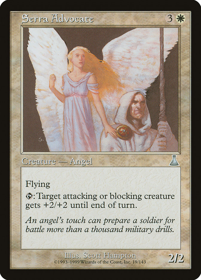 Serra Advocate [Urza's Destiny] | Game Haven TX