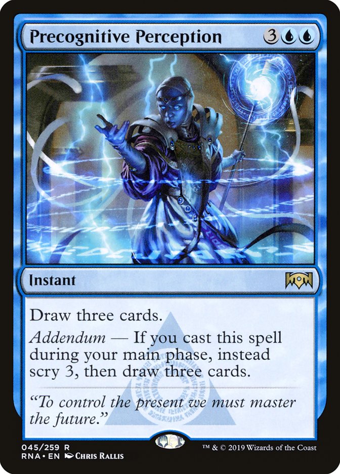 Precognitive Perception [Ravnica Allegiance] | Game Haven TX