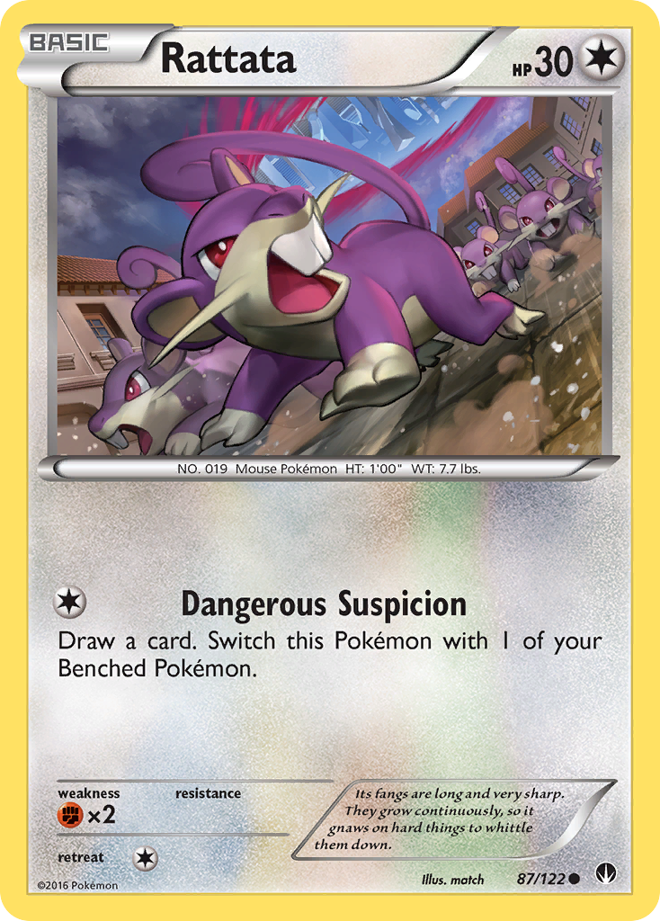 Rattata (87/122) [XY: BREAKpoint] | Game Haven TX