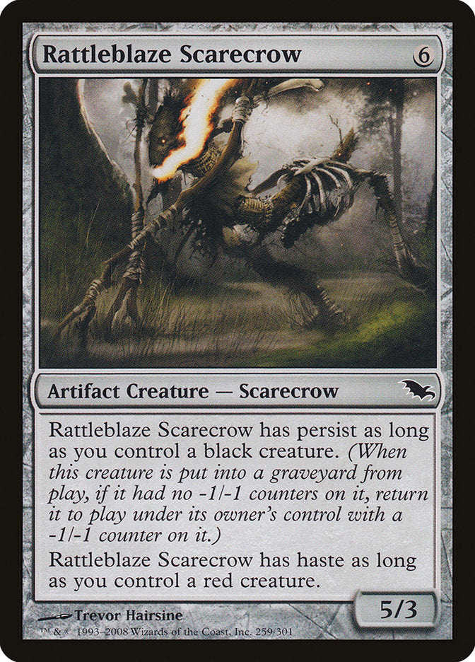Rattleblaze Scarecrow [Shadowmoor] | Game Haven TX
