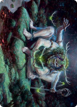 Myojin of Towering Might Art Card [Kamigawa: Neon Dynasty Art Series] | Game Haven TX