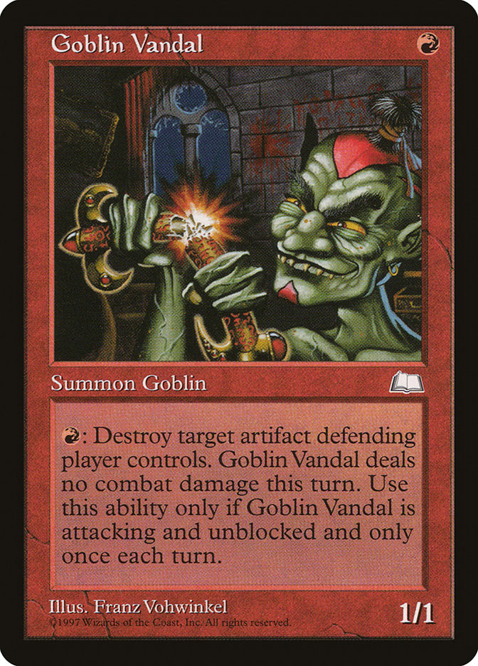 Goblin Vandal [Weatherlight] | Game Haven TX