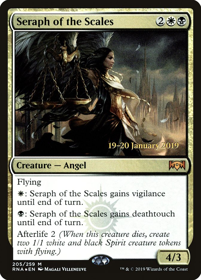 Seraph of the Scales [Ravnica Allegiance Promos] | Game Haven TX