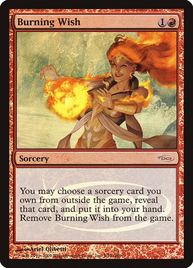 Burning Wish [Judge Gift Cards 2009] | Game Haven TX