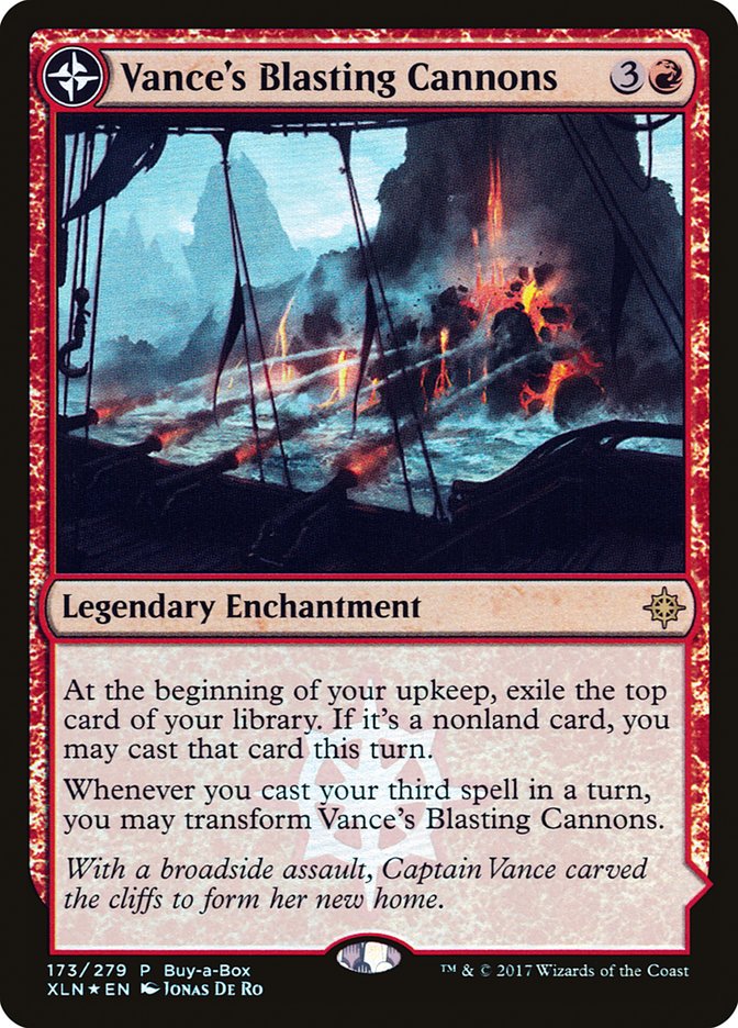 Vance's Blasting Cannons [XLN Treasure Chest] | Game Haven TX