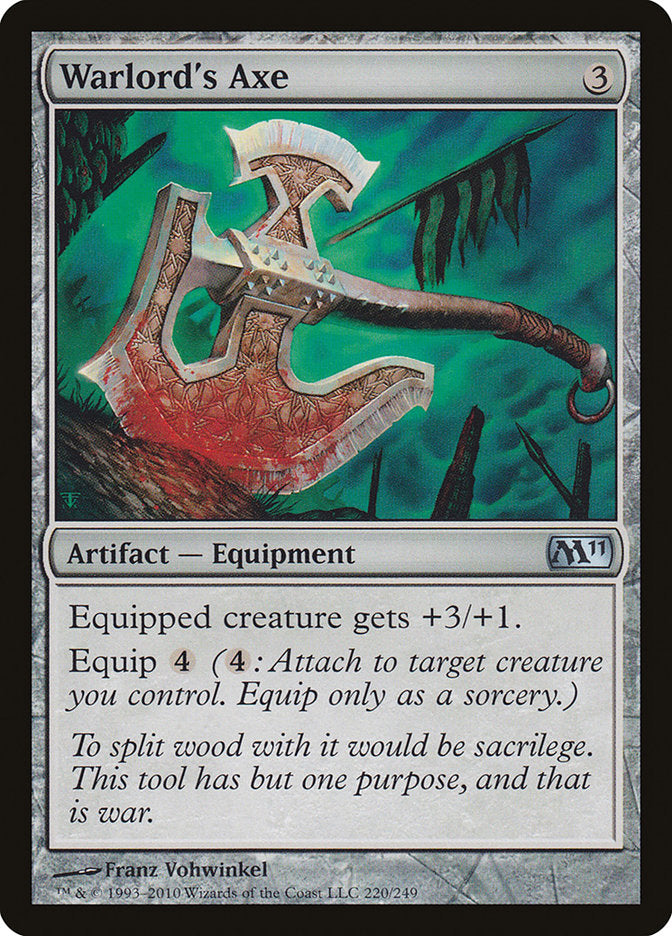 Warlord's Axe [Magic 2011] | Game Haven TX