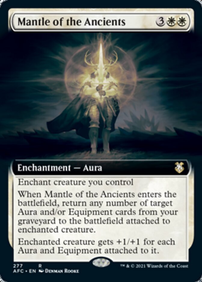 Mantle of the Ancients (Extended) [Dungeons & Dragons: Adventures in the Forgotten Realms Commander] | Game Haven TX