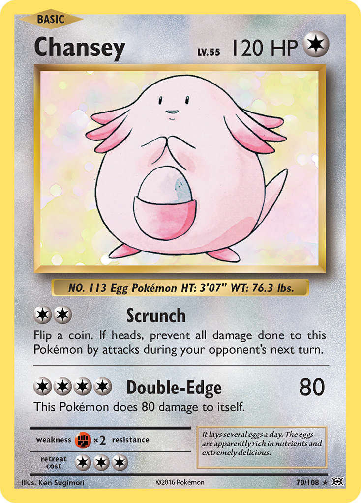 Chansey (70/108) [XY: Evolutions] | Game Haven TX