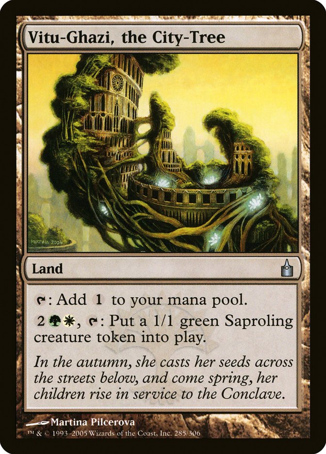 Vitu-Ghazi, the City-Tree [Ravnica: City of Guilds] | Game Haven TX